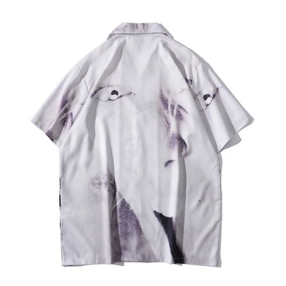 Men's Short Sleeve Summer Thin Material Hawaiian Shirt
