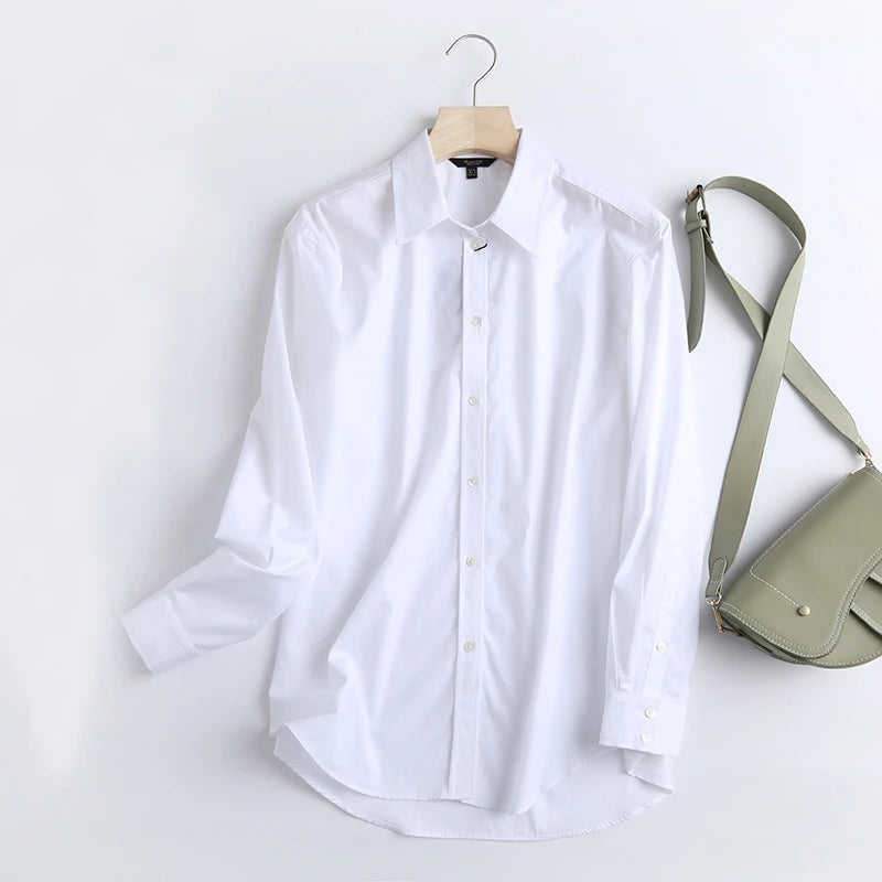Solid White Shirt-