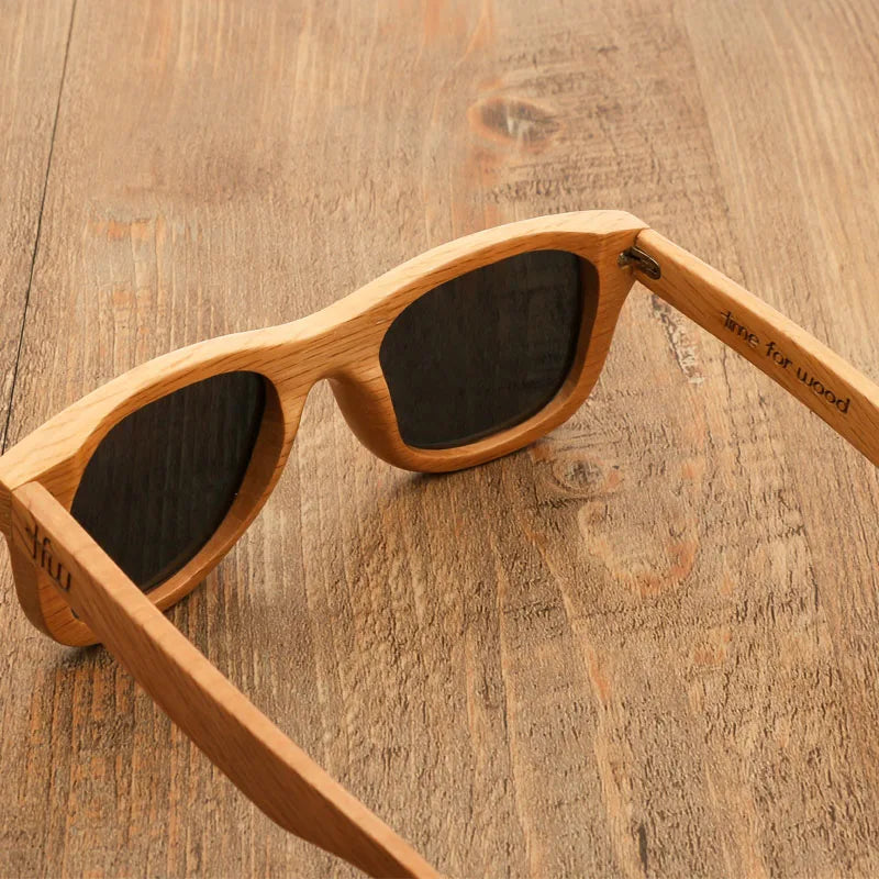 Vintage Wood Bamboo Sunglasses