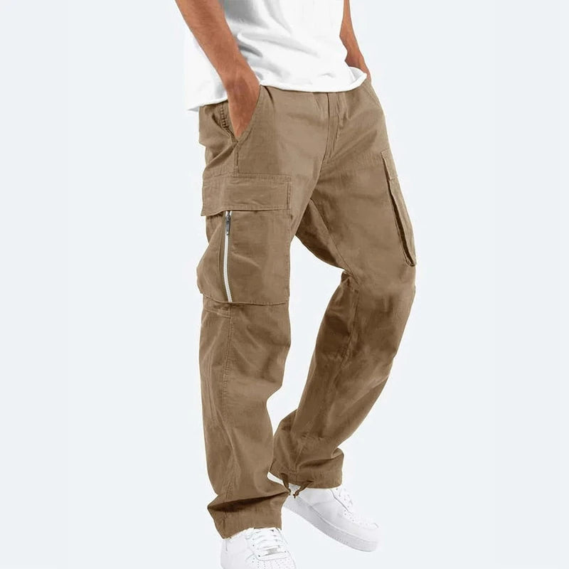 Nuevos pantalones cargo de hombre Streetwear