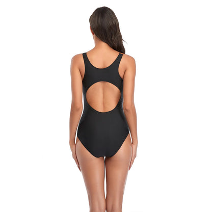 Summer Color Matching Sexy One Piece Swimsuit