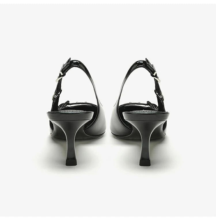 Buckle Style Stiletto Pointed Toe Sexy Women's Shoe