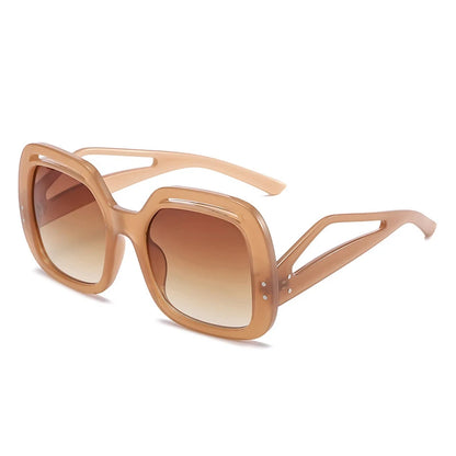 Hollow Over-sized Square Women's Sunglasses