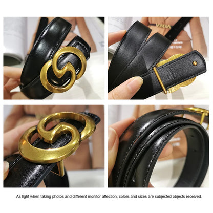 High Quality Fashionable Luxury Ladies Split Leather Waistband Belt