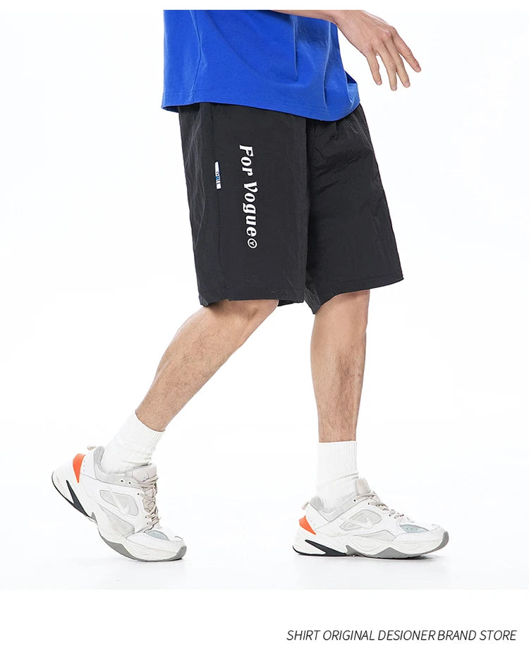 Men's Straight Loose Casual Shorts