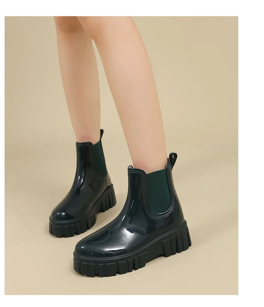 Classic Water Proof  Women Rain Boots - ZUNILO
