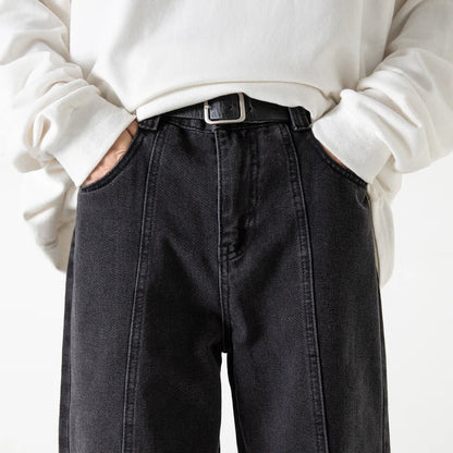 Men's Retro Straight Loose Jeans