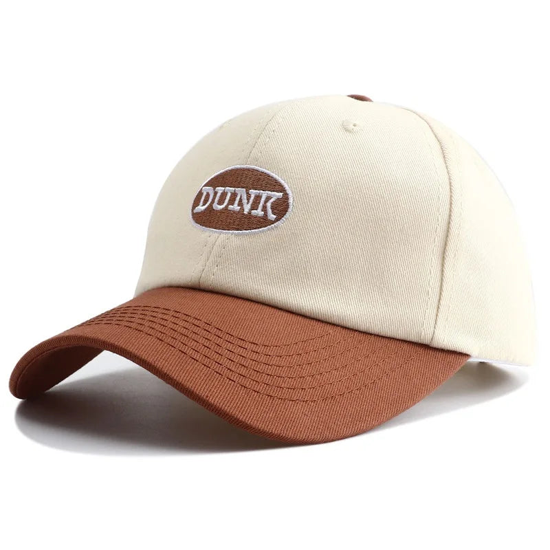 Dunk Embroidery Baseball Cap Y2k Bonnet Men's Hat