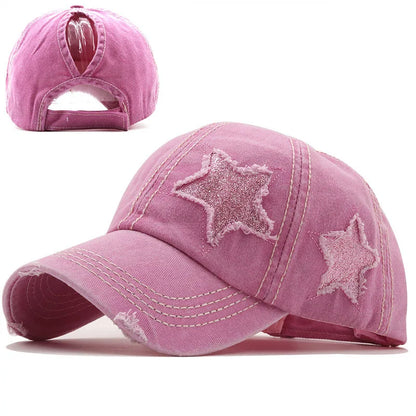 Women's Cotton Washed  Baseball Hat