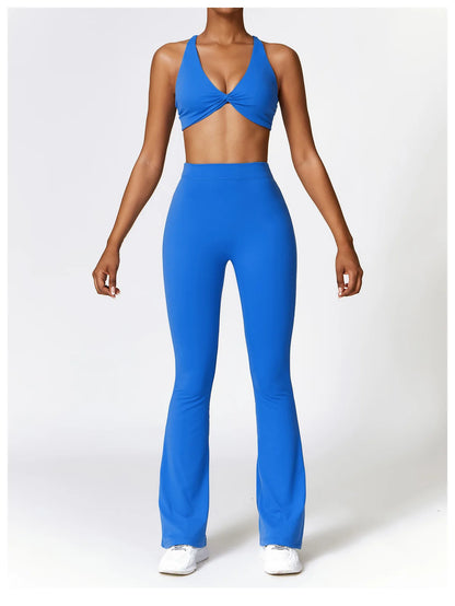 Fitness Sports Flared Pant And Dance Trousers V-shaped Hip - ZUNILO
