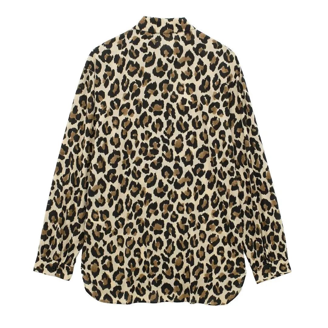 Leopard Print Shirts for Women