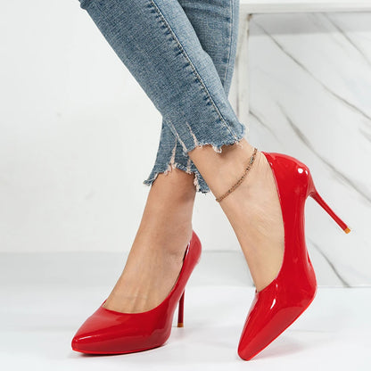Sexy Heels Fashion Patent Leather - ZUNILO