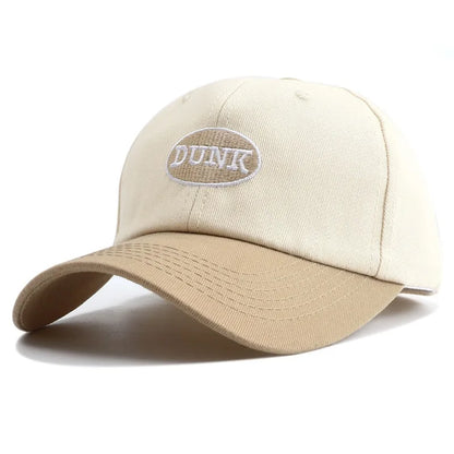 Gorra de béisbol bordada Dunk Y2k Bonnet sombrero de hombre