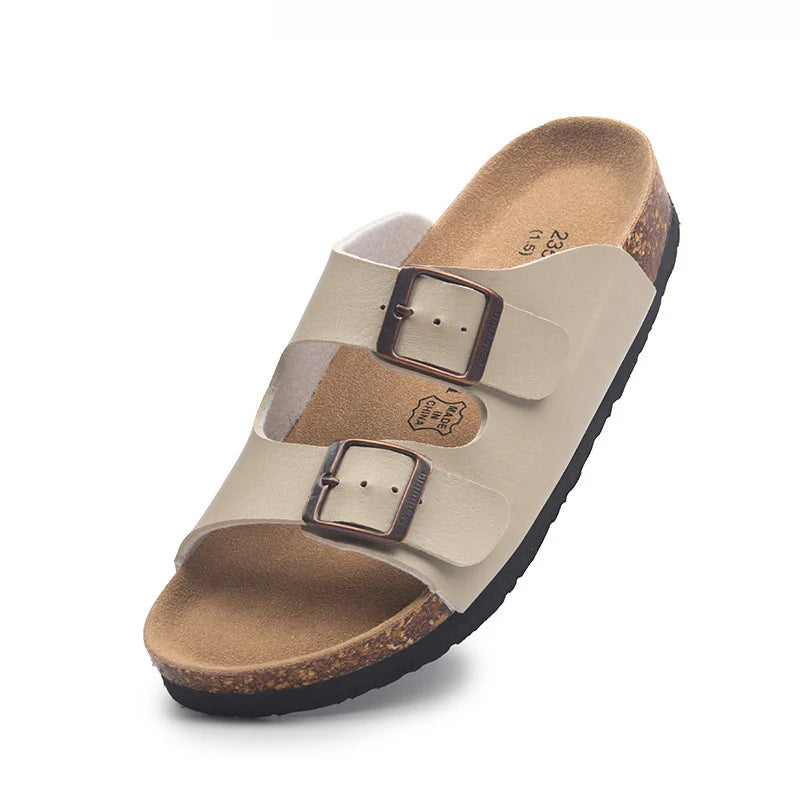 Men Summer Classic Buckle Casual Slippers
