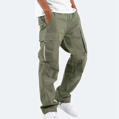 Nuevos pantalones cargo de hombre Streetwear