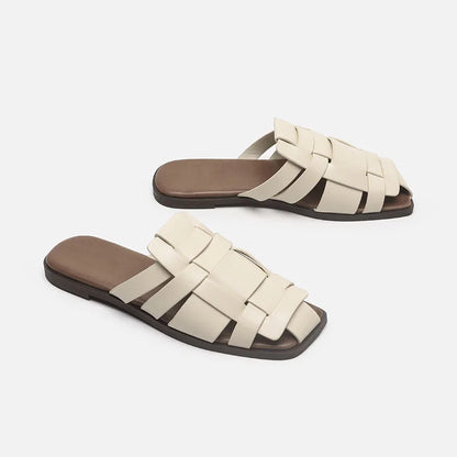 New Cover Roman Toe  Slippers
