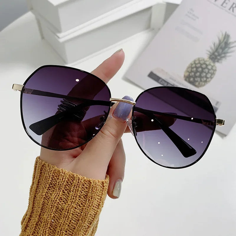 Women's Sunglasses Myopia Metal Sun-Shade Glasses - ZUNILO