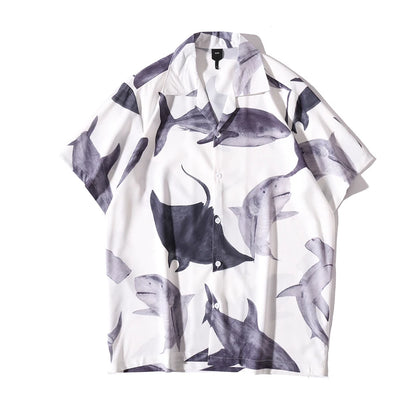Shark Printed  Men's Shirt